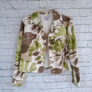 Maggy London jean style jacket size 12